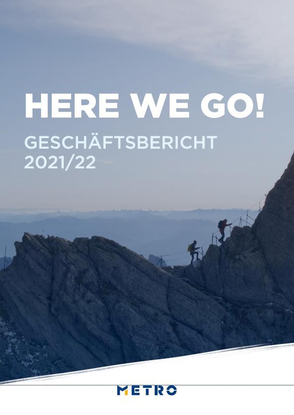 Geschäftsbericht der METRO 2021/22